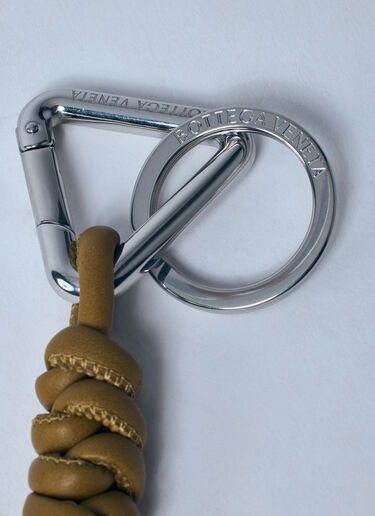 LN-CC® - Bottega Veneta: Triangle Knot Keyring - Yellow Bottega Veneta Triangle Knot Keyring Yellow bov0159016