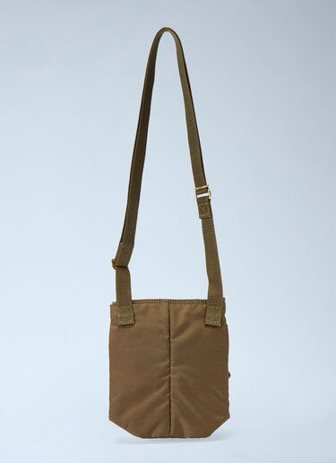 LN-CC® - Porter-Yoshida & Co: Logo Patch Crossbody Bag - Black Porter-Yoshida & Co Logo Patch Crossbody Bag Black por0340007