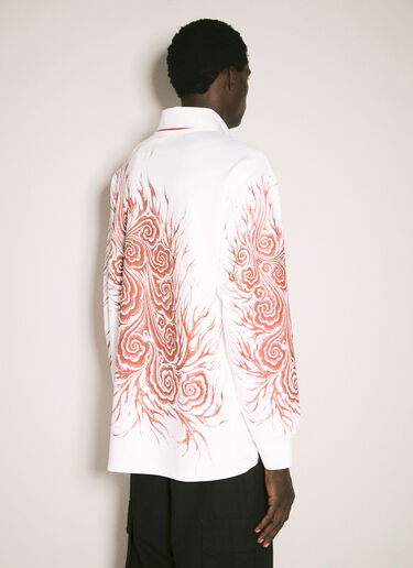 LN-CC® - Y-3 JFA: Logo Applique Long-Sleeve T-Shirt - White Y-3 JFA Logo Applique Long-Sleeve T-Shirt White yjf0158012
