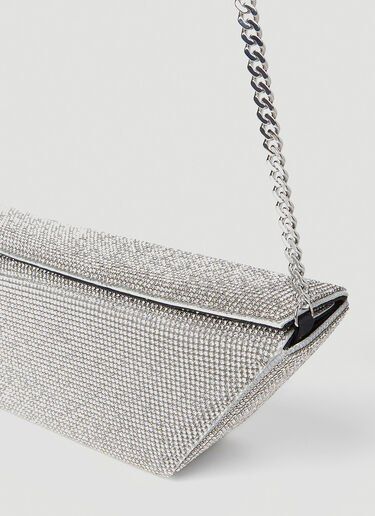 LN-CC® - KARA: Parallelogram Shoulder Bag - Silver KARA Parallelogram Shoulder Bag Silver kar0252010