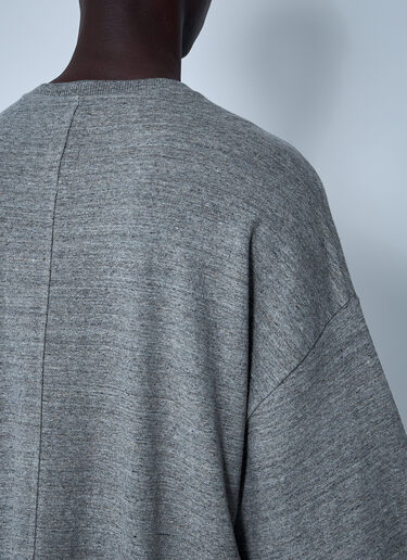 LN-CC® - Rick Owens x Champion: 토미 티셔츠 - 그레이 Rick Owens x Champion 토미 티셔츠 그레이 roc0161004