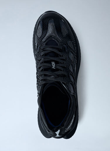 LN-CC® - HOKA: Mach x Caged Sneakers - Black HOKA Mach x Caged Sneakers Black hok0364007
