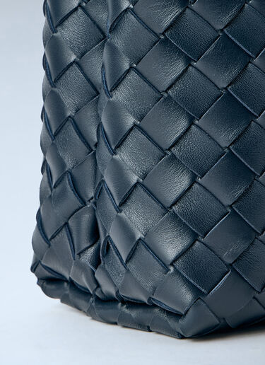 LN-CC® - Bottega Veneta: Medium Andiamo Handbag - Blue Bottega Veneta Medium Andiamo Handbag Blue bov0264013