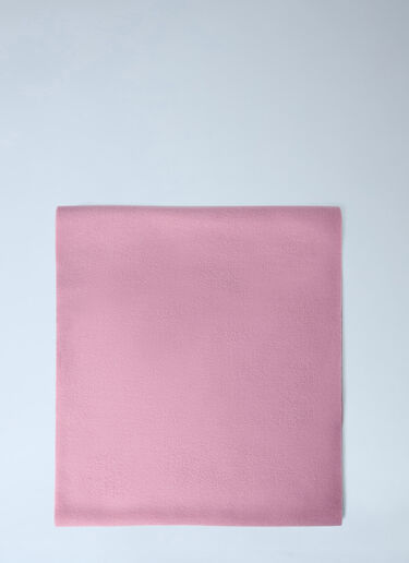 Acne Studios Wool Fringe Scarf Pink acn0163015