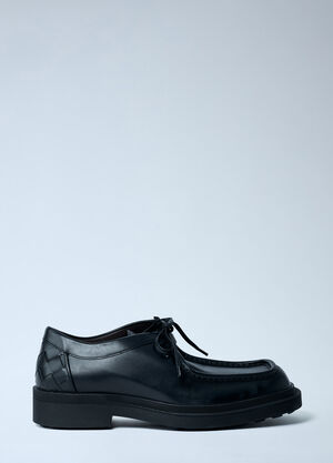 LN-CC® - Bottega Veneta: Ben Lace-Up Shoes - Black Bottega Veneta Ben Lace-Up Shoes Black bov0162008