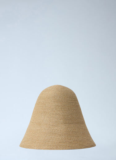 Toteme ストラクチャード ストロー ハット ベージュ tot0264033