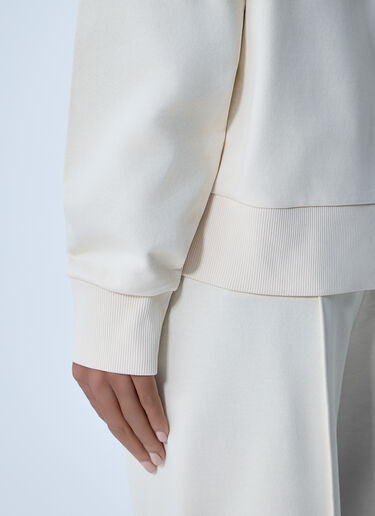 Moncler Logo图案卫衣 奶油色 mon0263040