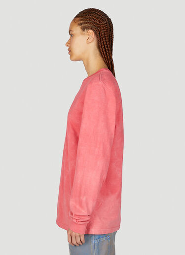 LN-CC® - NOTSONORMAL: Splashed Long Sleeve T-Shirt - Red NOTSONORMAL Splashed Long Sleeve T-Shirt Red nsm0351022
