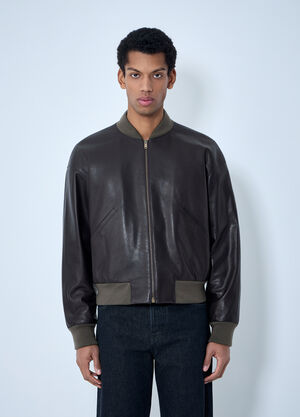 LN-CC® - The Row: Setsen Jacket - Dark Brown The Row Setsen Jacket Dark Brown row0163006