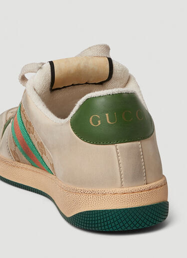 LN-CC® - Gucci: Screener Logo Sneakers - Beige Gucci Screener Logo Sneakers Beige guc0245091