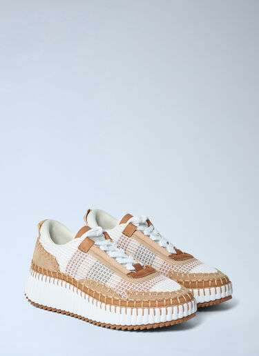 Chloé Nama Sneakers Beige chl0263072