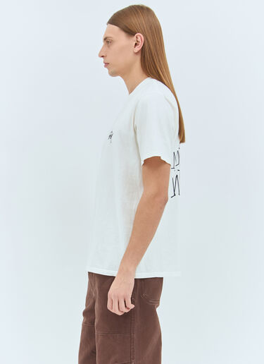 LN-CC® - Stüssy: Built In Usa T-Shirt - Beige Stüssy Built In Usa T-Shirt Beige sts0159021
