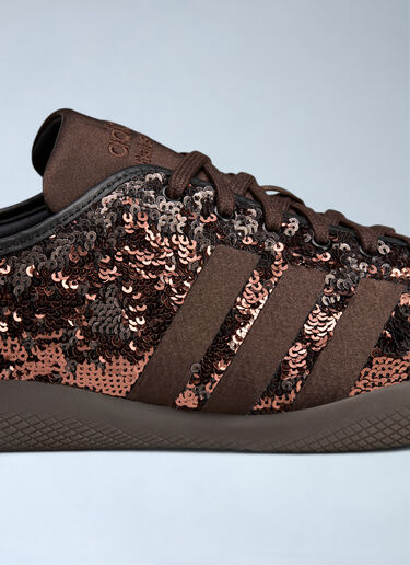 adidas by Wales Bonner Sequin Karintha Low Satin Sneakers Brown awb0163005