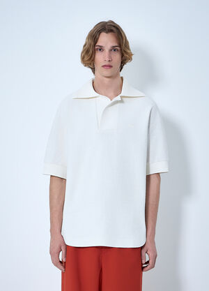 LN-CC® - Lacoste: Terry Polo Shirt - Cream Lacoste Terry Polo Shirt Cream lac0164006