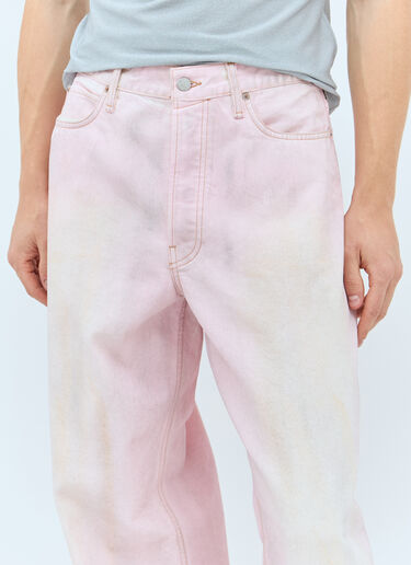 LN-CC® - Acne Studios: 1981M Loose-Fit Jeans - Pink Acne Studios 1981M Loose-Fit Jeans Pink acn0157017