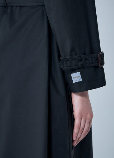 LN-CC® - Max Mara: Rain Trench Coat - Black Max Mara Rain Trench Coat Black max0261047