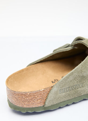 Birkenstock Boston Mules Green brk0362015