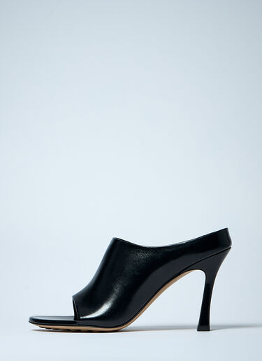 Bottega Veneta Rana Heeled Mules Black bov0260009