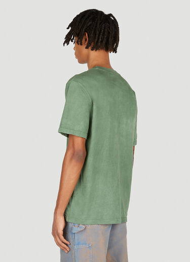LN-CC® - NOTSONORMAL: Splashed Short Sleeve T-Shirt - Green NOTSONORMAL Splashed Short Sleeve T-Shirt Green nsm0351024