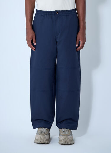Moncler x Gilga Farm by Donald Glover 棉质华达呢长裤  藏蓝色 mgf0162007