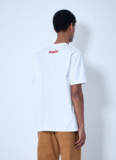 Junya Watanabe フォトプリントTシャツ ホワイト jwn0164005
