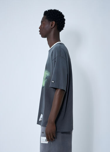 LN-CC® - Maison Mihara Yasuhiro: Logo Motif T-Shirt - Black Maison Mihara Yasuhiro Logo Motif T-Shirt Black mmy0160013