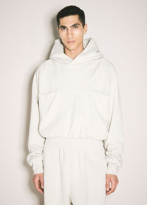 LN-CC® - Entire Studios: Double Double Hooded Sweatshirt - Cream Entire Studios Double Double Hooded Sweatshirt Cream ent0157021