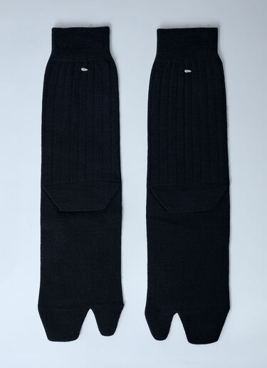 Maison Margiela Bootleg Socks Black mla0261011