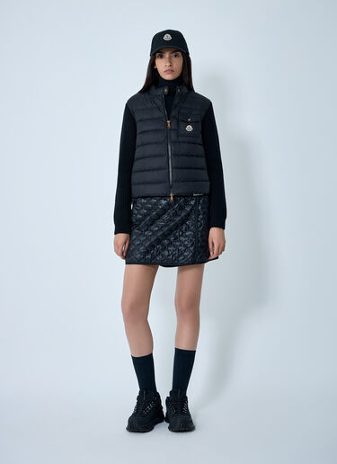 Moncler Wool-And-Cashmere-Blend Cardigan Black mon0262023