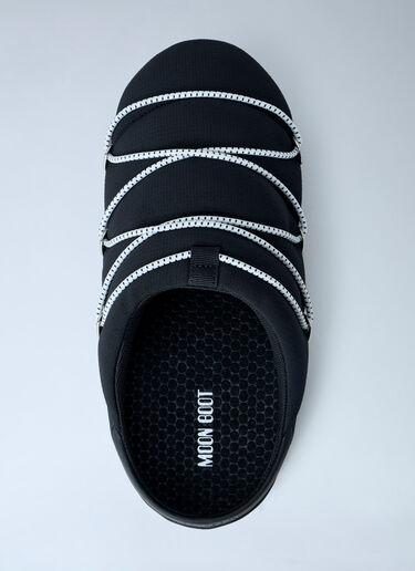 LN-CC® - Moon Boot: MB Slipper Soft Mules - Black Moon Boot MB Slipper Soft Mules Black mnb0363004