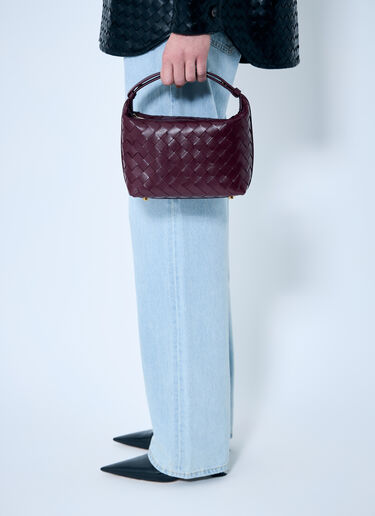 LN-CC® - Bottega Veneta: Wallace Shoulder Bag - Burgundy Bottega Veneta Wallace Shoulder Bag Burgundy bov0259023