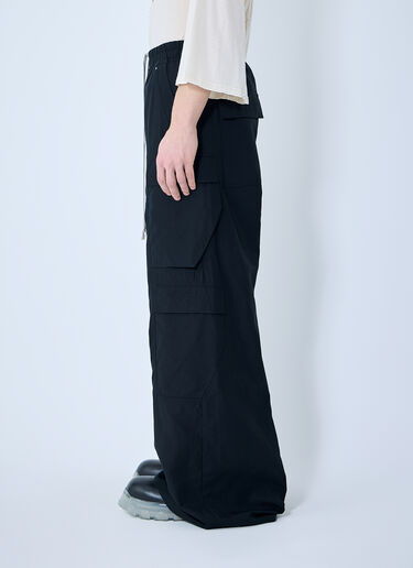 Rick Owens DRKSHDW Double Cargo Jumbo Belas Pants Black drk0160007