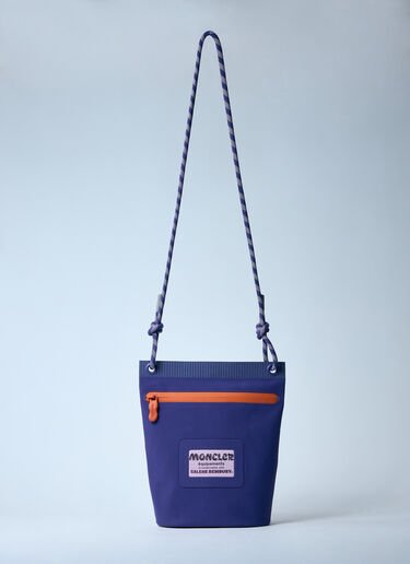 LN-CC® - MONCLER X SALEH BEMBURY: Amoeba Crossbody Pouch - Purple MONCLER X SALEH BEMBURY Amoeba Crossbody Pouch Purple mon0159057