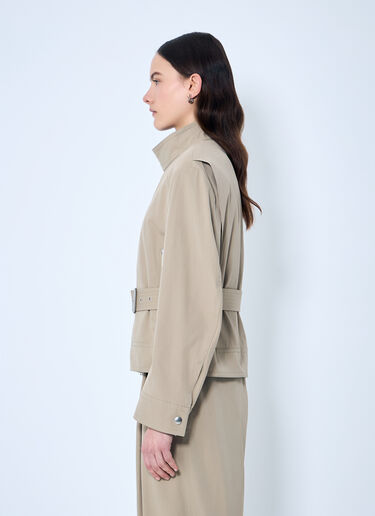 LN-CC® - Bottega Veneta: Compact Cotton Blouson - Beige Bottega Veneta Compact Cotton Blouson Beige bov0259011