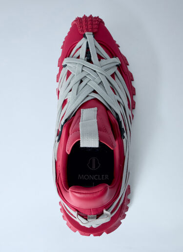 Moncler + Rick Owens トレイルグリップ メガレース スニーカー 赤 mcs0363034