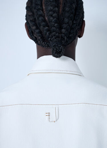 Jacquemus La Chemise Boulanger Shirt White jac0162007