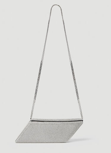 LN-CC® - KARA: Parallelogram Shoulder Bag - Silver KARA Parallelogram Shoulder Bag Silver kar0252010