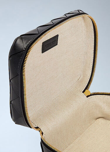 LN-CC® - Bottega Veneta: Intrecciato Vanity Case - Black Bottega Veneta Intrecciato Vanity Case Black bov0255092