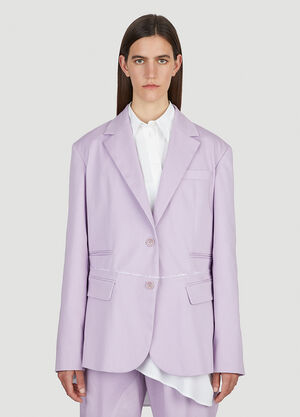JW Anderson Deconstructed Blazer Lilac jwa0251010