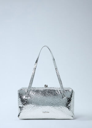 Jil Sander Small Goji Handbag Silver jil0264009