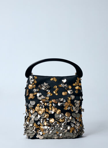 Dries Van Noten Micro Embellished Bag Black dvn0259007
