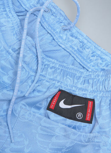 Nike x Martine Rose ロゴモチーフ トラックショーツ ブルー nik0362109
