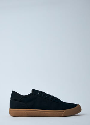 LN-CC® - The Row: Canvas Sneakers - Black The Row Canvas Sneakers Black row0160015