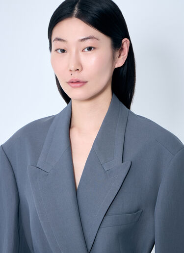 LN-CC® - Dries Van Noten: Bless 西装外套 - 灰色 Dries Van Noten Bless 西装外套 灰色 dvn0258009