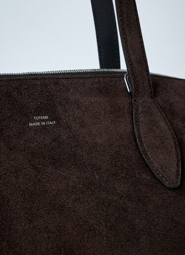 LN-CC® - TOTEME: Suede Day Tote Bag - Brown TOTEME Suede Day Tote Bag Brown tot0263086