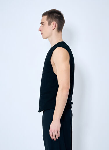 Lemaire Tailored Waistcoat Black lem0160003