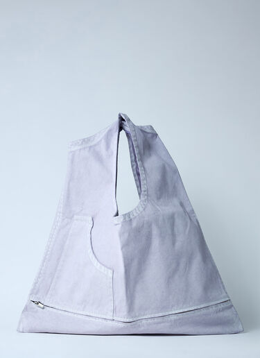 Issey Miyake 立体单肩包  紫色 ism0262002