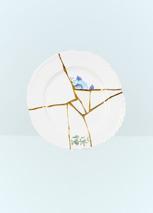 Seletti Kintsugi N. 3 Dinner Plate White wps0691121