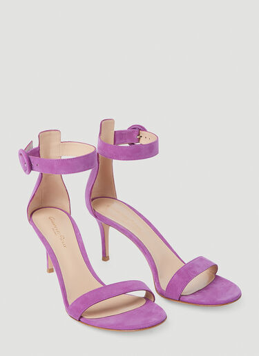 LN-CC® - Gianvito Rossi: Portofino High Heel Sandals - Pink Gianvito Rossi Portofino High Heel Sandals Pink gia0253020