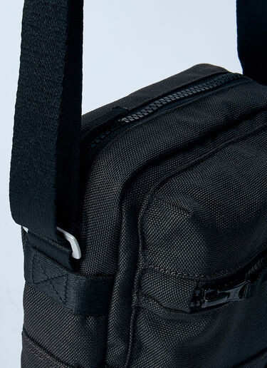 LN-CC® - Stone Island: Compass Patch Crossbody Bag - Dark Grey Stone Island Compass Patch Crossbody Bag Dark Grey sto0160061